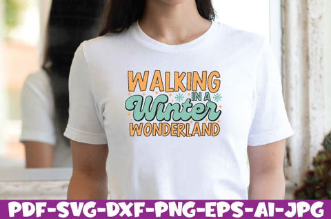 Walking in a winter wonderland SVG farhad farhad 