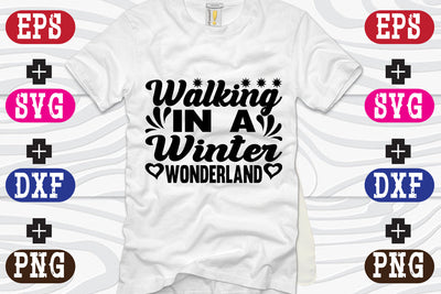 Walking In A Winter Wonderland SVG Nurstore 
