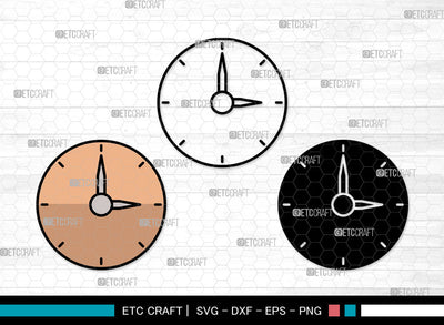 Wall Clock Icons Color, Wall Clock Svg, Watch Svg, Wall Clocks, Clock Face Stencil, Wall Clock Bundle, Icon Bundle, Svg Cut File, Dxf, Eps, Png, SVG ETC Craft 