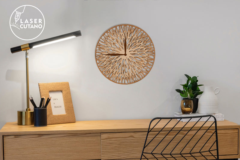 Wall Clock Multilayer Cut Template - So Fontsy