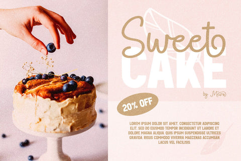 Walnut Cream Font yumnatype 