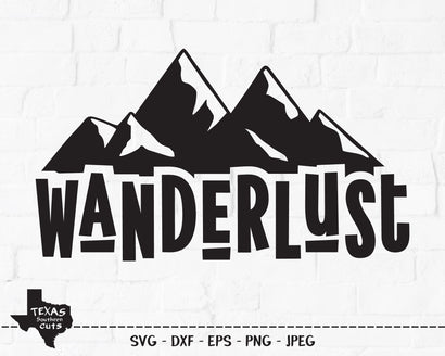 Wanderlust | Outdoor SVG SVG Texas Southern Cuts 
