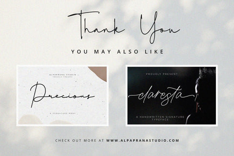 Wanderlust - Signature Font Font Alpaprana Studio 