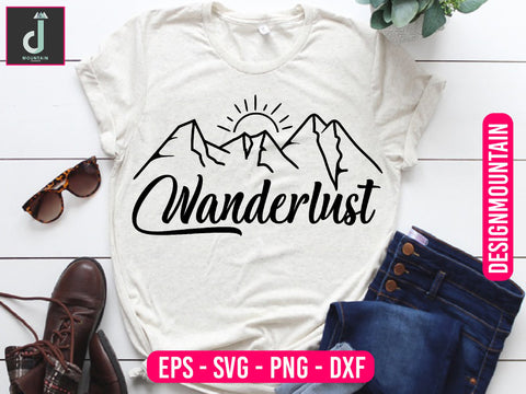 Wanderlust svg design SVG Alihossainbd 