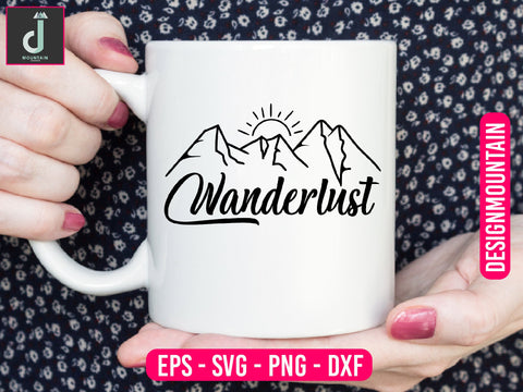 Wanderlust svg design SVG Alihossainbd 