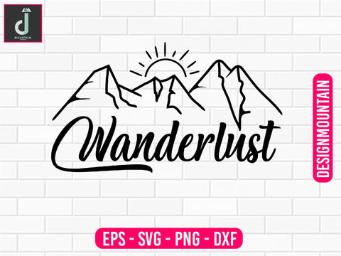 Wanderlust svg design SVG Alihossainbd 