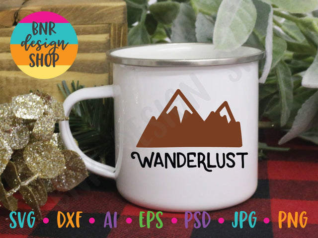 Wanderlust SVG SVG BNRDesignShop 