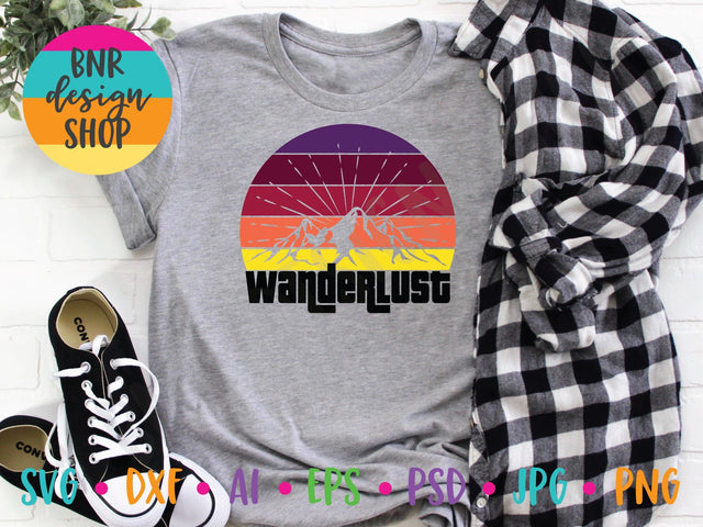 Wanderlust SVG SVG BNRDesignShop 