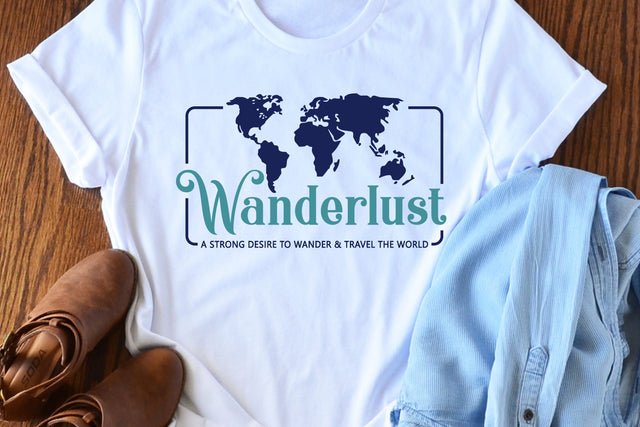 Wanderlust | Travel SVG Cut File SVG zoellartz 