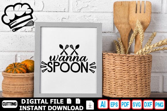 Wanna Spoon SVG Craftlabsvg24 