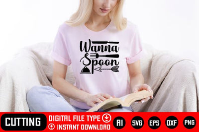 Wanna Spoon SVG CraftlabSvg29 