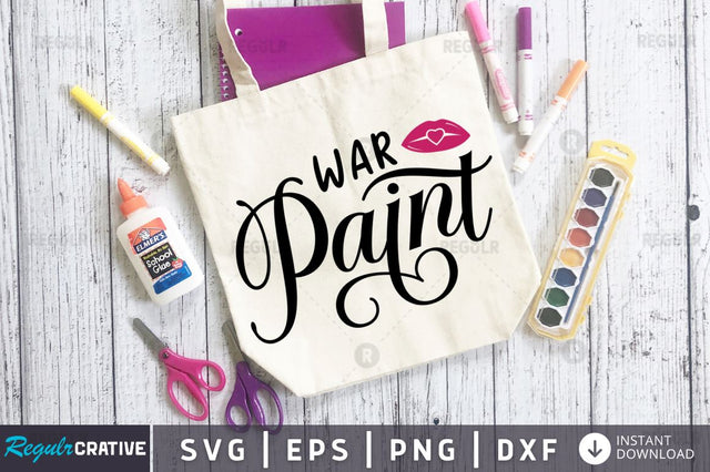 War paint SVG SVG Regulrcrative 