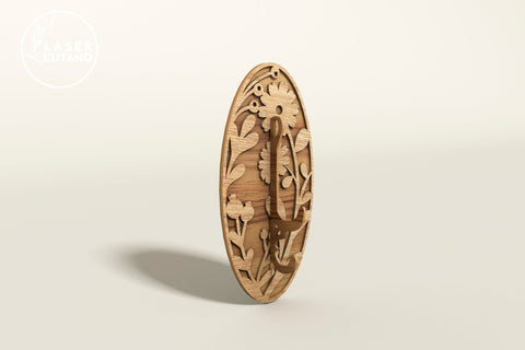 Wardrobe Wall Hook, Hanger Coat, Coat Hooks Bundle Laser Cut Template SVG LaserCutano 