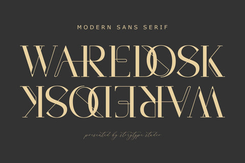 Waredosk Typeface Font Storytype Studio 
