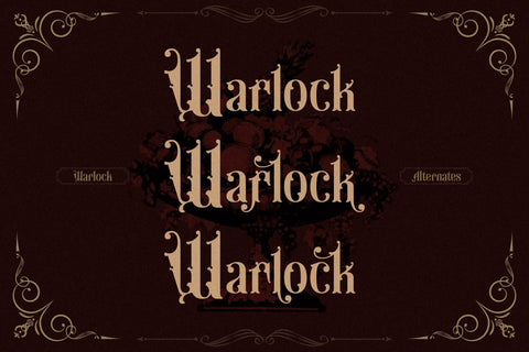 Warlock Typeface Font Storytype Studio 