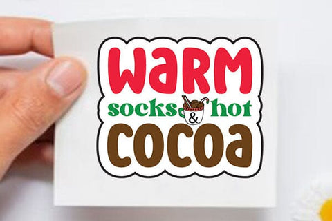 warm socks & hot cocoa SVG Angelina750 