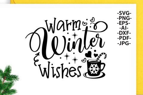 Warm Winter Svg | Christmas Shirt SVG | Christmas SVG | Family christmas svg | Merry Christmas Svg | Cricut silhouette | Svg cutting file SVG 1uniqueminute 