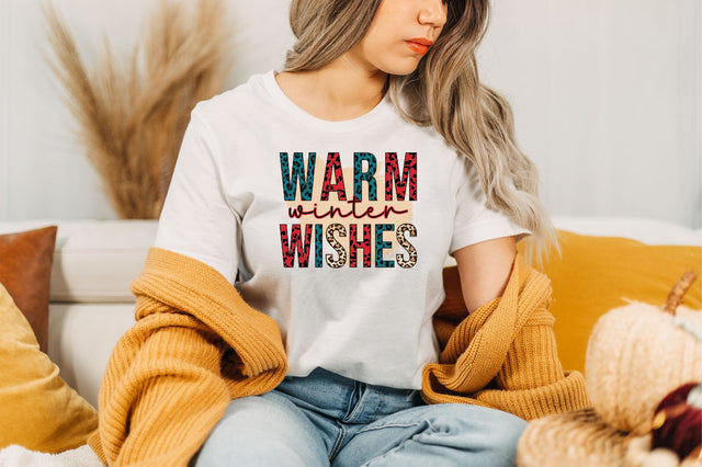 Warm winter wishes Sublimation Sublimation SVGista 