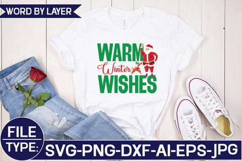 Warm Winter Wishes SVG Cut File SVG Studio Innate 