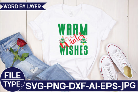 Warm Winter Wishes SVG Cut File SVG Studio Innate 