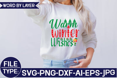 Warm Winter Wishes SVG Cut File SVG Studio Innate 