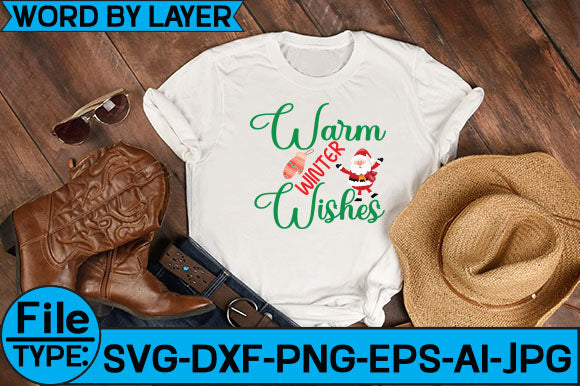 Warm Winter Wishes SVG Cut File SVG Studio Innate 