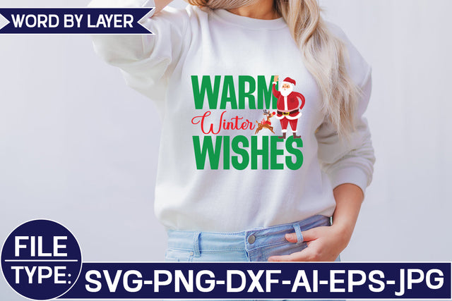 Warm Winter Wishes SVG Cut File SVG Studio Innate 