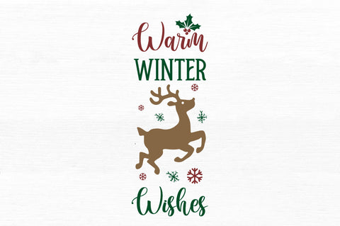 Warm winter wishes SVG Design SVG Regulrcrative 
