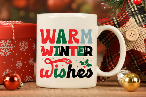 Warm winter wishes SVG Design SVG Regulrcrative 