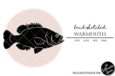 Warmouth Hand sketched, hand drawn vector clipart SVG Loveleen Kaur 