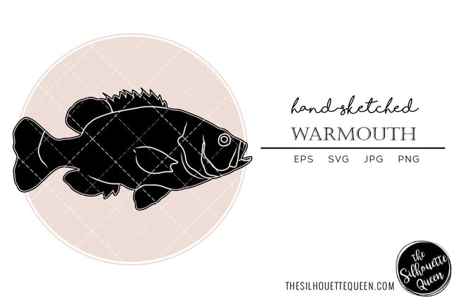 Warmouth Hand sketched, hand drawn vector clipart SVG Loveleen Kaur 