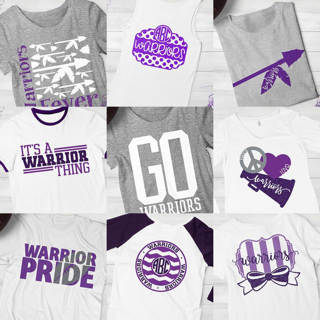 Warriors Spirit Bundle SVG Kelly Lollar Designs