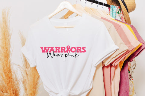 Warriors Wear Pink | Breast Cancer SVG SVG CraftLabSVG 