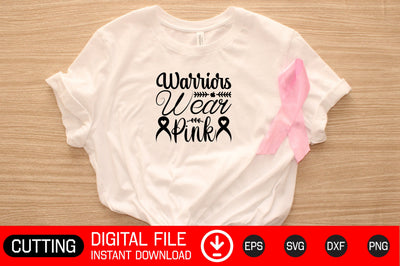 Warriors Wear Pink SVG CraftlabSvg29 