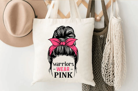 Warriors wear pink SVG Design SVG Regulrcrative 