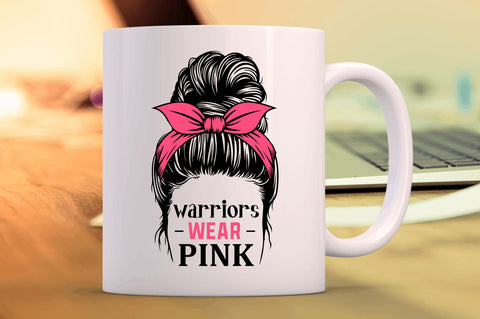 Warriors wear pink SVG Design SVG Regulrcrative 