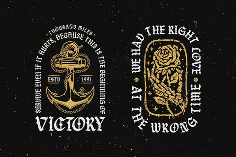 Warsuck - Hand Drawn Blackletter Font Arterfak Project 