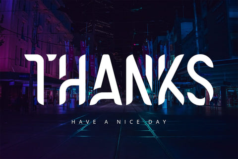 Warth - Futuristic Display Font Font Alpaprana Studio 