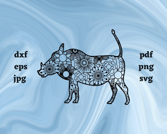 Warthog Mandala SVG Cut File SVG Northern Light SVG 