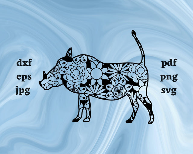 Warthog Mandala SVG Cut File SVG Northern Light SVG 