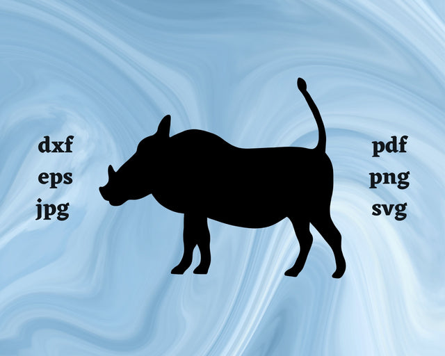 Warthog SVG Cut File SVG Northern Light SVG 