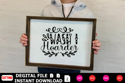 Wash I Hoarder SVG Shahin alam 