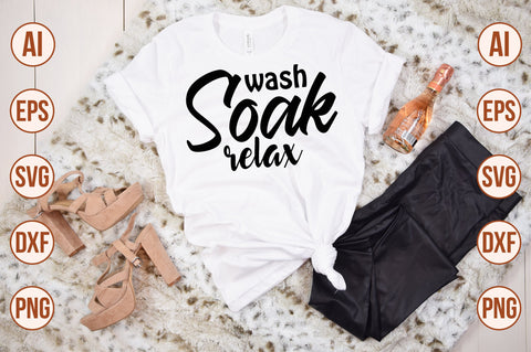 wash soak relax svg SVG orpitasn 