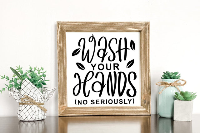 Wash Your Hands SVG Funny Bathroom Sign SVG dapiyupi store 