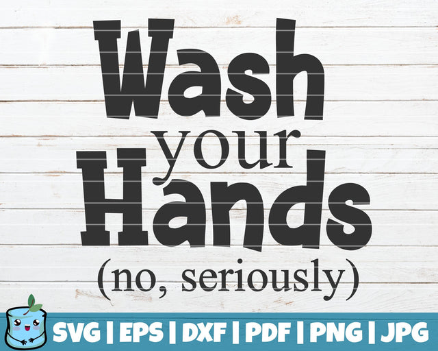 Wash Your Hands SVG MintyMarshmallows 