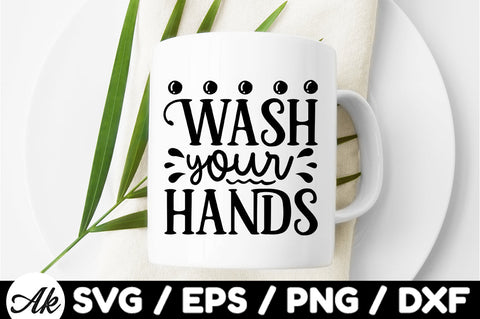 Wash your hands svg SVG akazaddesign 