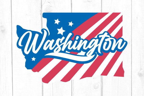 Washington Svg SVG cricutfilesmg 