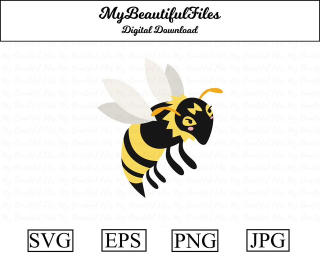 wasp - insect SVG MyBeautifulFiles 