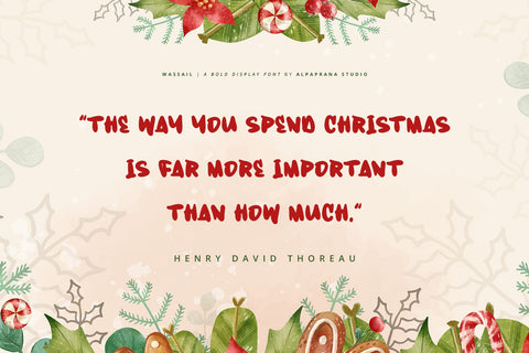 Wassail - Display Font Font Alpaprana Studio 