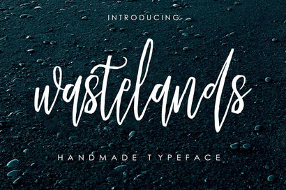 Wastelands Script Font Youngtype 